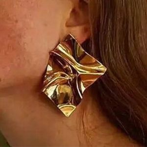 Large Foil Earrings